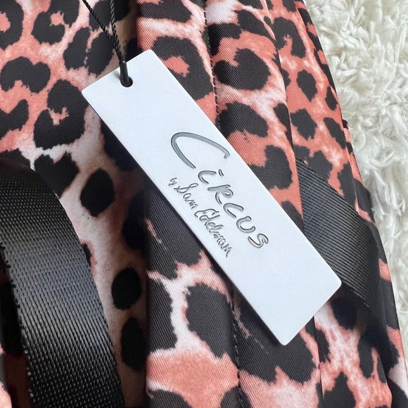 Dani Mini Backpack Circus by Sam Edelman Leopard Print NWT - Picture 8 of 13